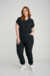 Scrub Feminino Sarah - Preto - Dra. Cherie