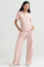 Scrub Feminino Polo - Rose- Dra.Cherie