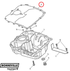 Juntas Tampas Laterais E Cárter Triumph Bonneville T120 - comprar online