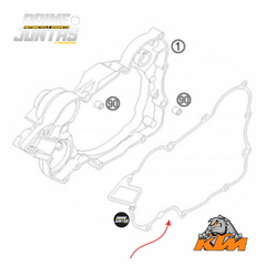 Junta Tampa Embreagem Ktm 200 Sxf (1997 - 2016) 50330025000 - comprar online