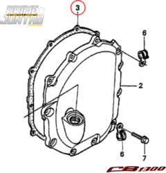 Juntas Laterais Magneto E Embreagem Honda Cb1300 (1997-2010) - comprar online