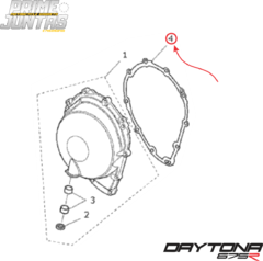 Junta Tampa Embreagem Triumph Daytona 675 R (2006 - 2020) - comprar online