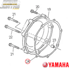 Jogo Juntas Laterais E Base Do Cilindro Yamaha WR 450 F (2003 - 2009) na internet