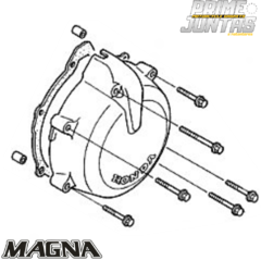 Junta Lateral Magneto Honda Magna 750 (1990 - 2003) - comprar online