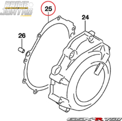 Junta Tampa Estator Suzuki Srad 750 / Srad 1000 (2003 - 2018) - comprar online