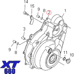 Juntas Tampa Estator E Motor De Arranque Yamaha Xt660 - comprar online