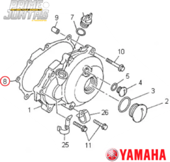 Junta Estator Yamaha WR 450 F (2003 - 2009) 5ta154510000 - comprar online