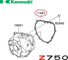 Jogo De Juntas Tampas Laterais E Base Cilindro Kawasaki Z750 - PrimeJuntas
