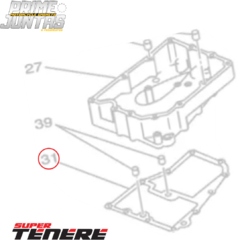 Kit Juntas Laterais Bombas De Óleo E Cárter Yamaha Tdm850 / TDM 900 / Superteneré Xtz 750 - loja online