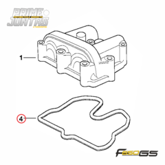 Kit Juntas Laterais Base Cilindro Central do Motor e Tampa de Válvula BMW F650 GS ( - comprar online