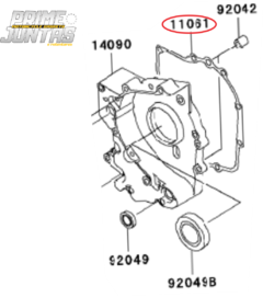 Juntas Laterais E Cárter Kawasaki Ninja Zx10 (1988 - 1990) - loja online