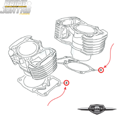 Juntas Cilindro Suzuki Boulevard 800 (2010-2016) 11241-39g00 - comprar online