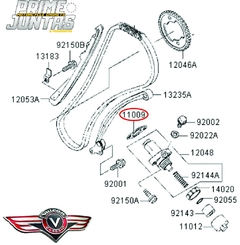 Juntas Tensor Corrente Comando Kawasaki Vulcan 1500 - comprar online