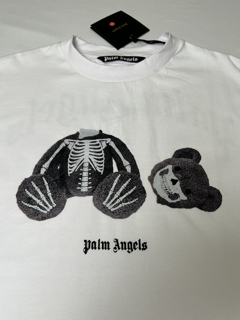 Compre Vlone X Palm Angels Roxo Camiseta Tamanho XL