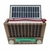 Rádio Portátil retro Solar Bluetooth/AM/FM/USB/TF-CARD/Lanterna KTF-1428 Flex - comprar online