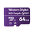 CARTAO MEMORIA MICRO SD 64GB PURPLE WESTERN DIGITAL - comprar online