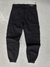 pantalon jogger cargo con puños hombre negro de jean