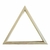 Triângulo de Madeira de Bilhar / Sinuca até 54mm