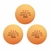 3 Bolas de Ping Pong / Hueison Profissional p/ Tênis de Mesa - comprar online