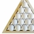 Triângulo de Madeira de Bilhar / Sinuca até 54mm - comprar online