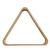 Triângulo de Madeira Importado 57mm p/ Sinuca Bilhar - loja online