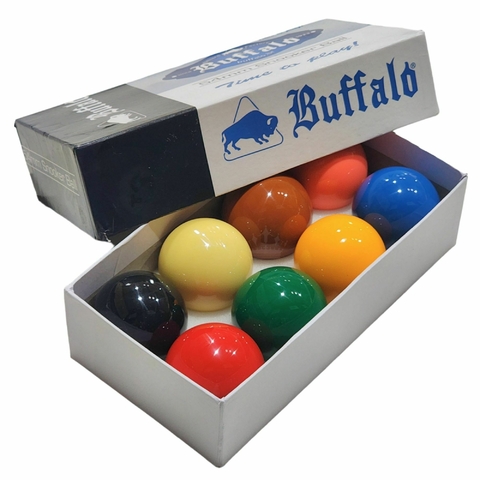Jogo de Bolas de Sinuca Buffalo Faixado 54mm - Comprar Mesa de