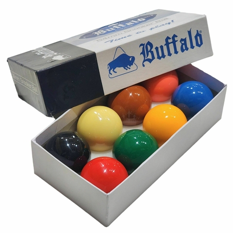 BOLA SINUCA BUFFALO 54 MM (08 BOLAS) - Taco Set