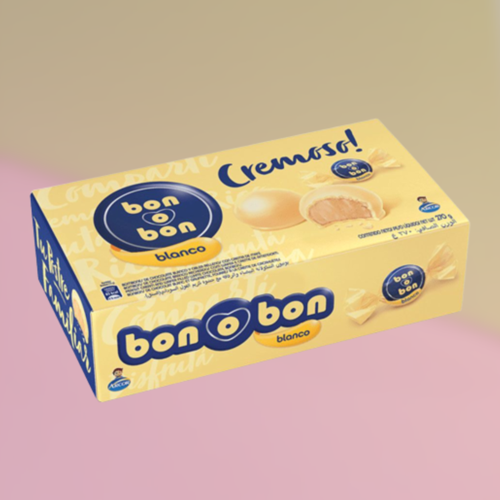 Bon O'Bon Chocolate Blanco (30 Unidades)