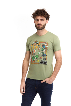 Remera Super Luigi Verde - comprar online
