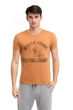 Remera Old School Champs Caramelo - comprar online
