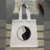 Ecobag Gato Branco e Preto Yin-yang