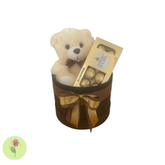 Caixa Box com Urso e Ferrero Rocher