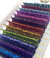 Cílios com Glitter Multicolorido 0,10 - D - comprar online