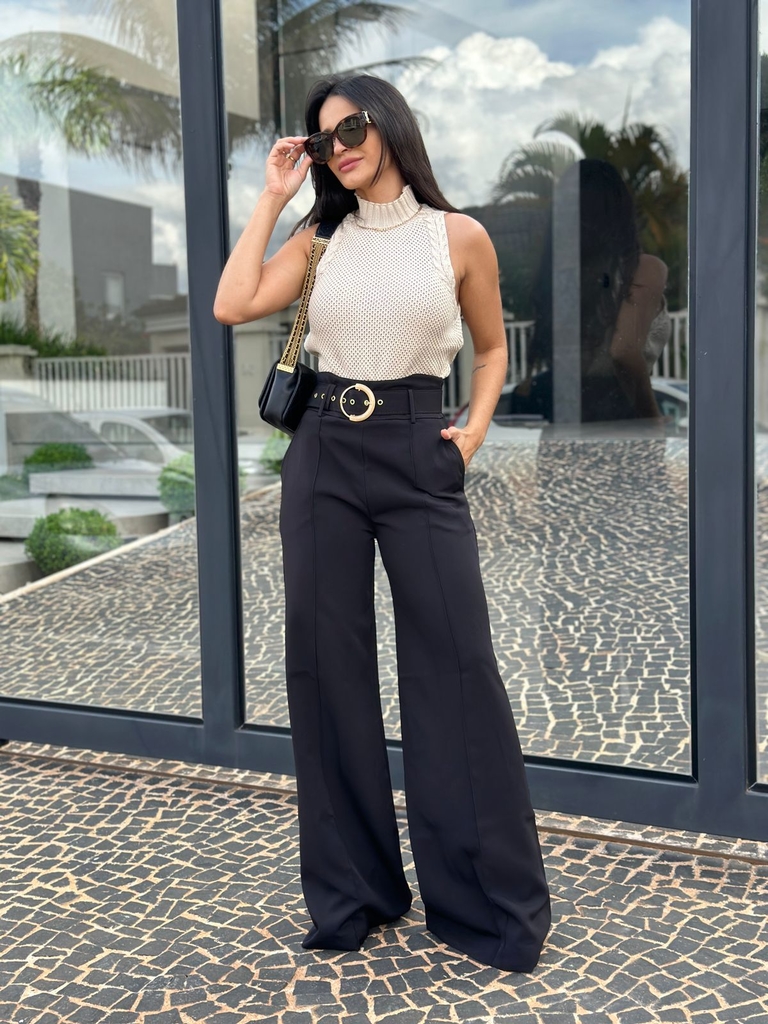 CALÇA PANTALONA ELOÁ - Comprar em Divas Moda Feminina