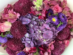 Bouquet silvestre mediano violeta - comprar online