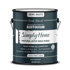 Pintura latex simply home x 3.78 Lts - Rust oleum