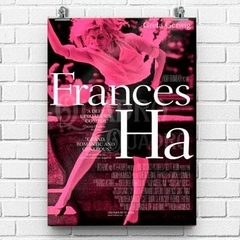 Imagem do Quadro Frances Ha Noah Baumbach Filme Pôster Placa Decorativa