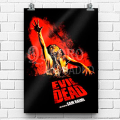 Poster Cinema Uma Noite Alucinante A Morte do Demônio Evil Dead Filme