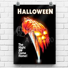 Imagem do Quadro Halloween John Carpenter Filme Pôster Placa Decorativa