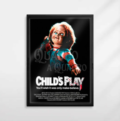 Quadro Chucky Brinquedo Assassino Tom Holland Filme