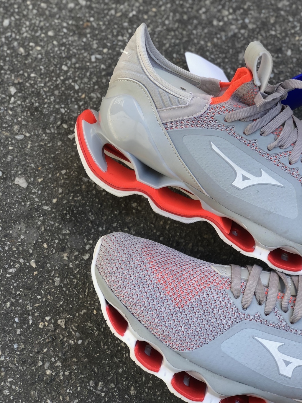 MIZUNO WAVE PROPHECY X WK cinza Vermelho