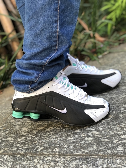 Nike shox verde best sale agua