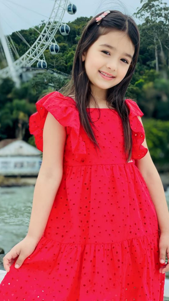 Vestido vermelho best sale liso infantil