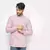 CAMISA SOCIAL TH - LISTRADA - ROSA