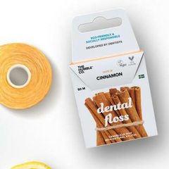 Fio Dental Vegano e Ecológico da The Humble (Zero waste) - Canela