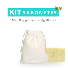 Kit Sabonete Capim-limão e Alecrim / Sabonete Hidratante Hortelã Pimenta + mini bag - comprar online