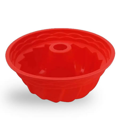 Forma de bolo redonda silicone - comprar online