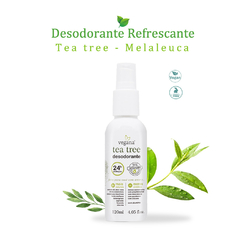 Desodorante vegano Tea Tree Refrescante 120 ml