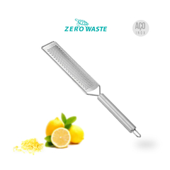 Ralador Zester Inox (frutas cítricas, coco, chocolate e especiarias) Médio