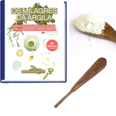 E-book guia "Os milagres da argila" | 15 receitas de máscaras de beleza com argila - loja online